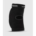 Venum Kontact Elbow Pads - Black / Silver (Pair)