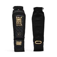 Leone MMA DNA black shin guards