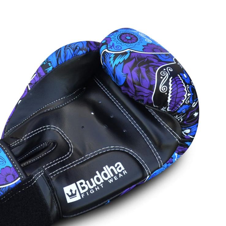 Buddha Boxing Mexican Boxing Gloves - Purple