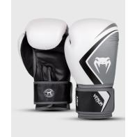 Venum Contender 2.0 Boxing Gloves - White Grey Black