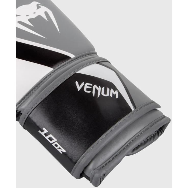 Venum Contender 2.0 Boxing Gloves - White Grey Black