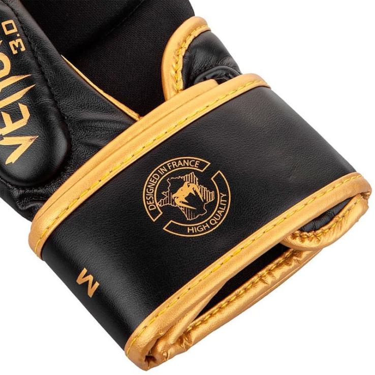 Venum Challenger 3.0 Sparring MMA Gloves Black/Gold 7oz