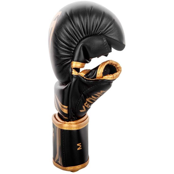 Venum Challenger 3.0 Sparring MMA Gloves Black/Gold 7oz