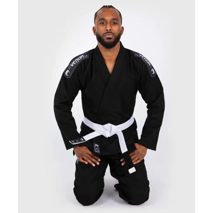 BJJ Gi Venum First - Black + White Belt Included