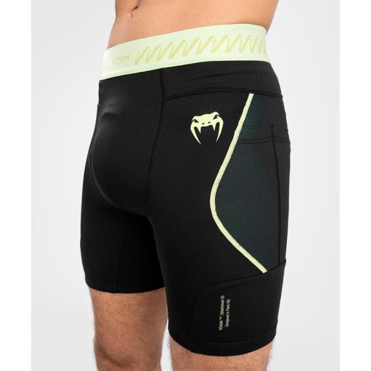 Venum Fusion 2.0 Vale Tudo Short Tights - Black Yellow