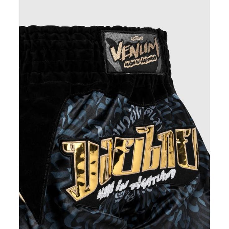 Venum Attack Muay Thai Shorts - Black Grey