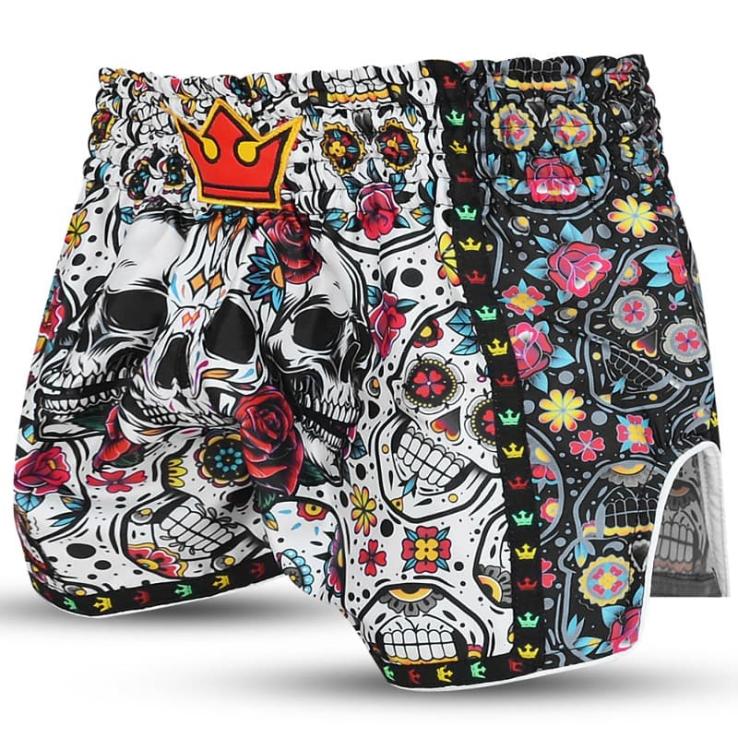 Muay Thai Buddha Santa Muerte Pants