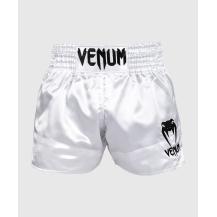 Venum Classic Muay Thai Shorts white / black