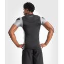 Venum Tempest short sleeve rashguard - black gray