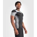 Venum Tempest short sleeve rashguard - black gray