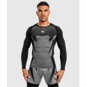 Venum Attack long sleeve rashguard - black gray