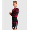 Venum Adrenaline long sleeve rashguard - black red